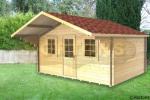 Log Cabin Westerham Twinskin 60 + 60mm   4.0 X 4.0m