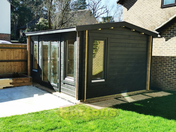 4.5m x 3.5m insulated Twin Skin Buckingham insulated garden office_1