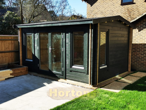 4.5m x 3.5m insulated Twin Skin Buckingham insulated garden office_3