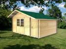 28mm Swindon 4.5m x 3.5m Log Cabin