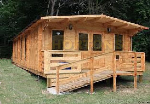 Eastbourne Twinskin 35 + 35mm 5x12m Log Cabin - Click Image to Close