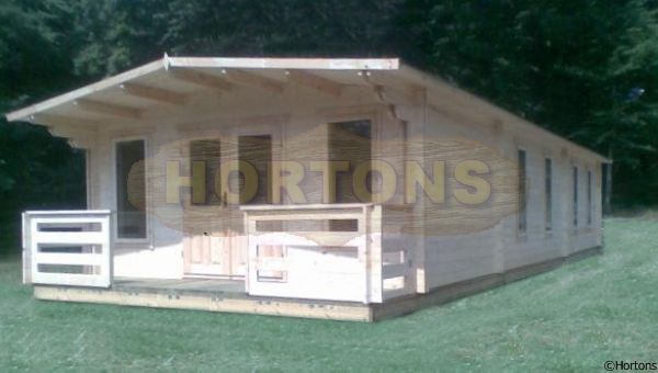 45mm Folkestone 5x13 Log Cabin