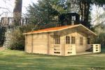 5x3m Brandon 28mm log cabin - Click Image to Close