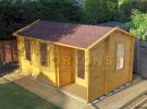 5x3 Nottingham Log Cabin