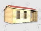 5x3 Nottingham log cabin - 35mm log cabin