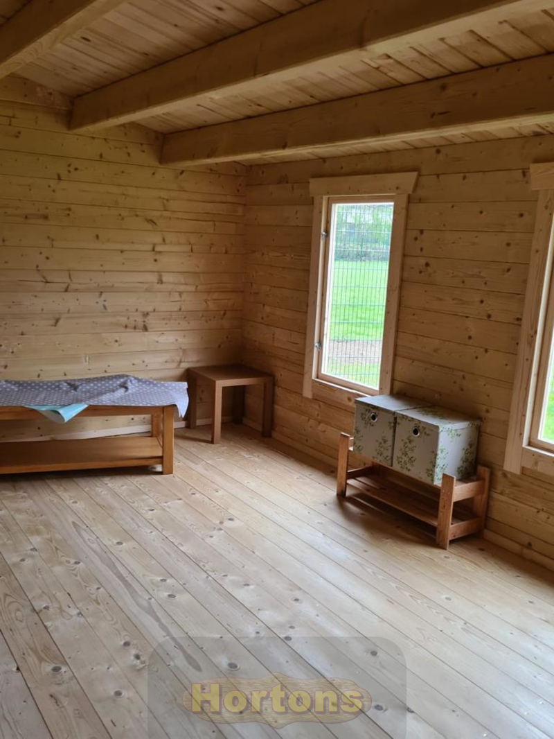 45mm Sudbury 5 x 9 Log Cabin - Click Image to Close