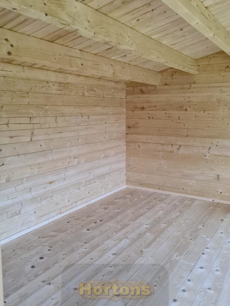 45mm Sudbury 5 x 9 Log Cabin - Click Image to Close