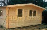 28mm Gloucester 5x4m log cabin