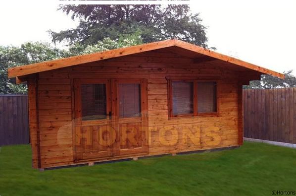 35mm Lilly 5m x 4m log cabin - Click Image to Close