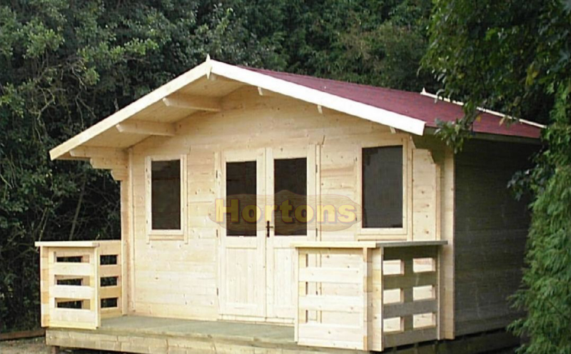 28mm Norwich 5x4m Log Cabin - Click Image to Close