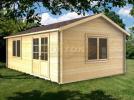 Aylesbury 45mm, 6x4m log cabin - Click Image to Close