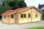 Somerset 7.7x4.5m Log Cabin