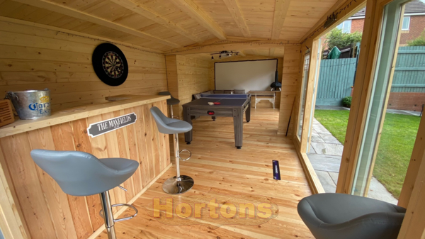 York 45mm 7.5m x 3.5m Log Cabin - Click Image to Close