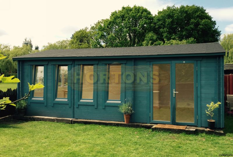 Log Cabin Watford 60mm 8.5 X 3.5m