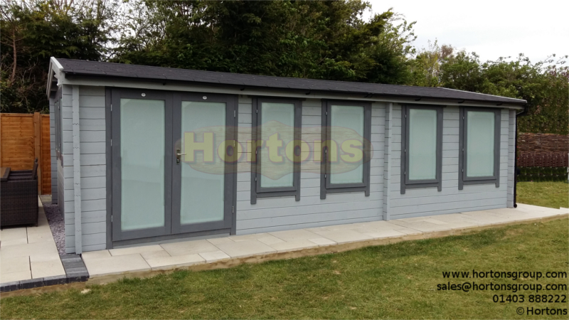 Bromley 8.5x4.5m Log Cabin