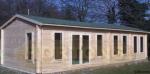 Peterborough 10.5x3.5m Log Cabin