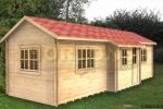 Log Cabin Oakham 60mm 11.5 X 4.5m