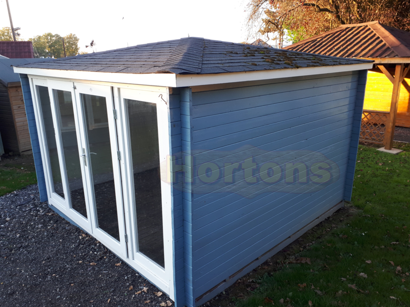 Kidderminster 28mm 3.5 x 3.5m - pyramid roof - Click Image to Close