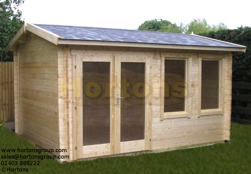 Log Cabin Andover 4.5x3.5m Log Cabin - 35mm Wall Thickness