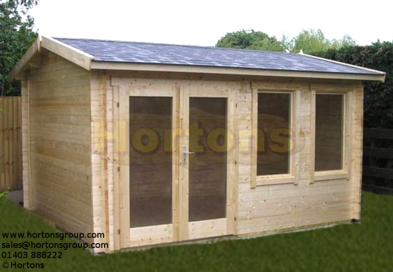 Log Cabin Andover Twinskin 28 + 28mm  4.5 X 3.5m