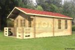 Aldershot 45mm 6m x 8m log cabin - Click Image to Close