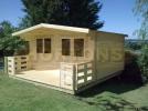 Hastings - 5m x 5m Log Cabin