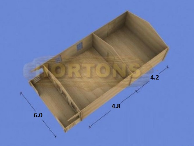 Dorchester Twinskin 60 + 60mm 6.0 x 9.0m - Click Image to Close