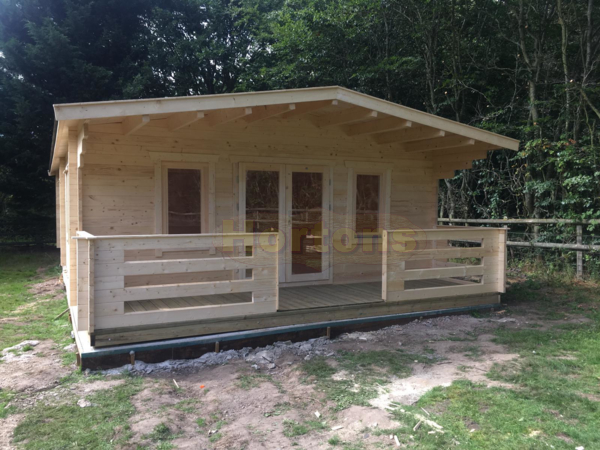 Penzance 6m x 9m Log Cabin