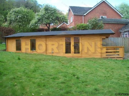 Penzance 35mm 6x9m log cabin