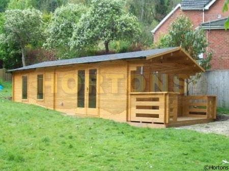 Penzance 35mm 6x9m log cabin