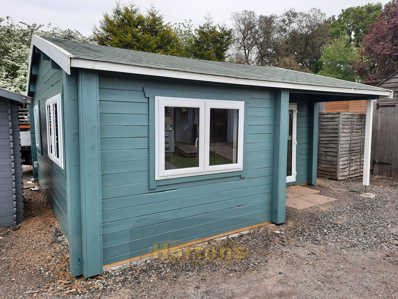 1 bed log house