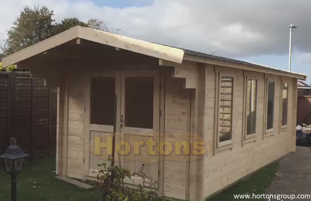 Log Cabin Horsham 28mm 3.0 X 6.0m