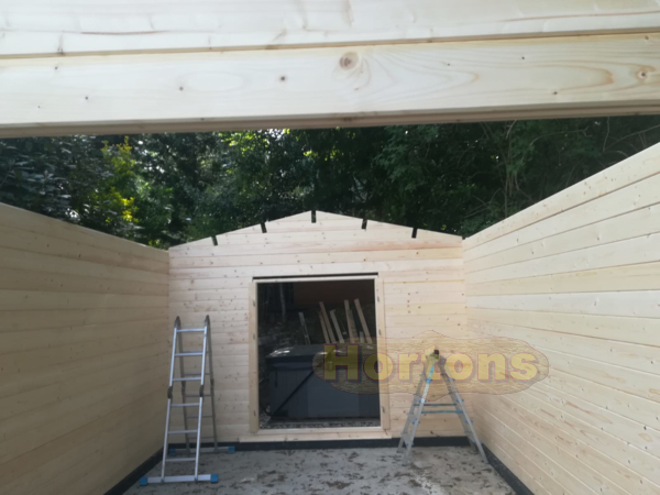4m x 6m bespoke log cabin garden room with hot tub_2