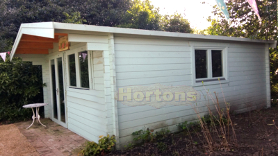 5x6m Log cabin with 2 sets of double glazed double doors_4