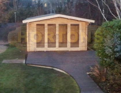 Bamsley 45mm 5x6m Log Cabin - Click Image to Close