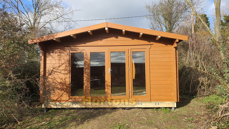 Bamsley 45mm 5x6m Log Cabin - Click Image to Close