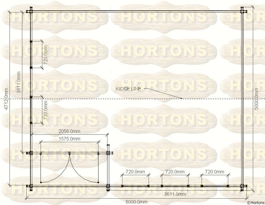 Spalding Twinskin 45 + 45mm 6m x 5m - Click Image to Close