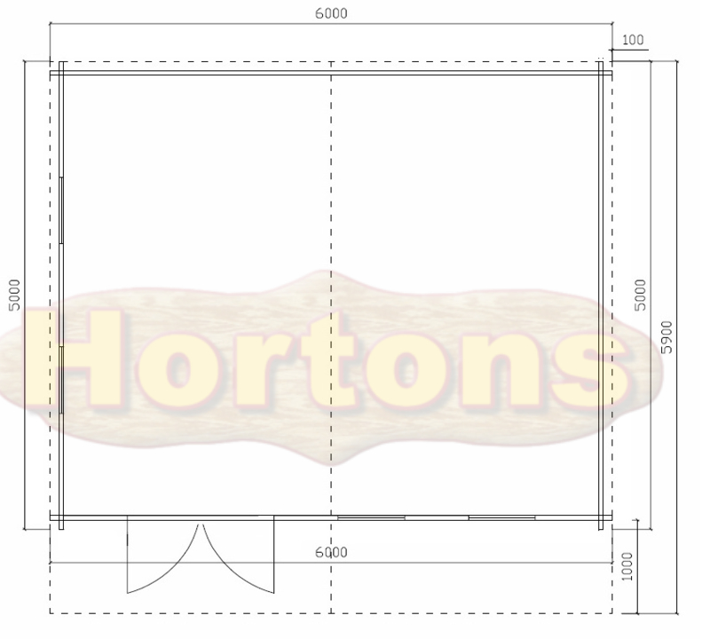 Blackburn Twinskin 45 + 45mm 6.0 x 5.0 - Click Image to Close