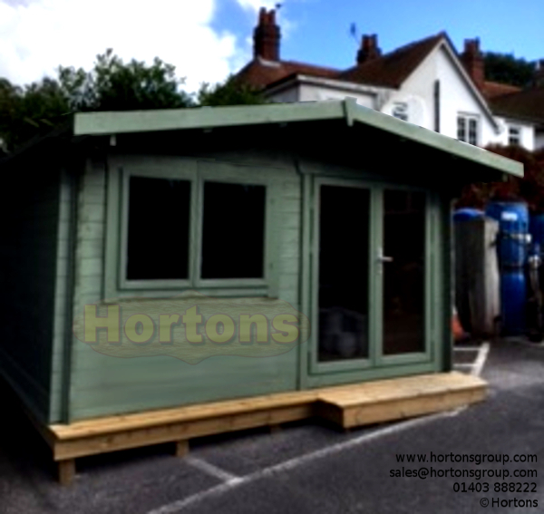 4x4m Log Cabin Marlow