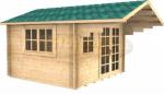 3x3m Tadley, 35mm Log Cabin