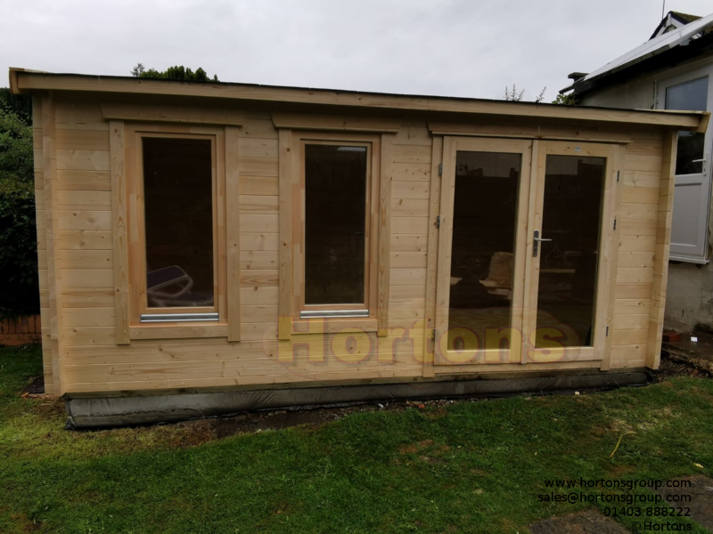 5x3 Bedford 35mm log cabin - Click Image to Close