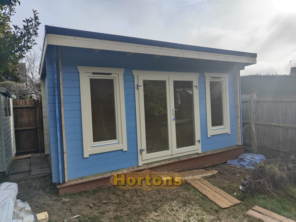 5x3m insulated Twin Skin garden room_1