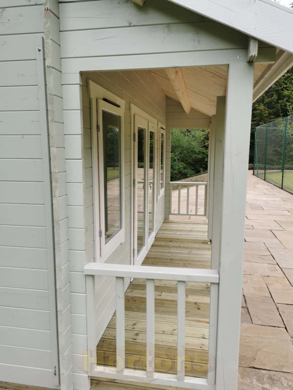 Mini Clubhouse 28mm Twin skin log cabin