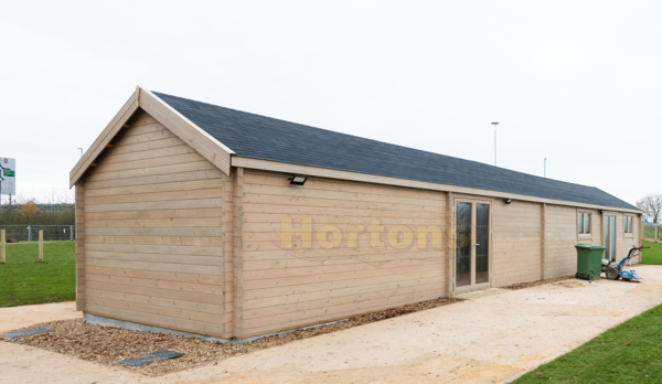 19m x 5m Horkesley 70mm sports clubhouse - Click Image to Close
