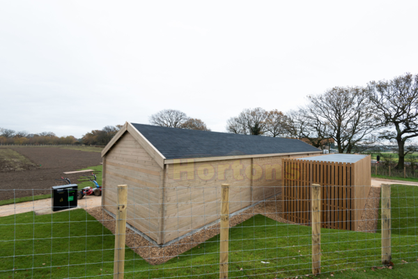 19m x 5m Horkesley 70mm sports clubhouse