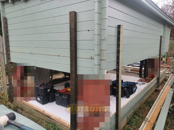 7.5x3.3m log cabin renovation_1