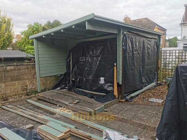 7.5x3.3m log cabin renovation_2