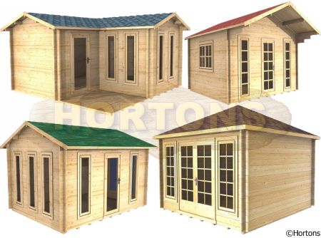 Up to 4m Log Cabin width