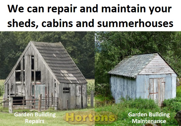 Cabin & shed maintenance, repairs
