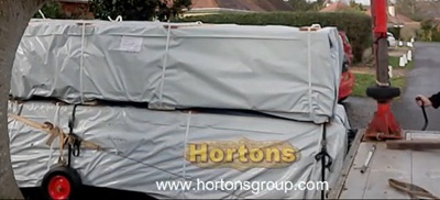 Cabin deliveries to your back garden or garage